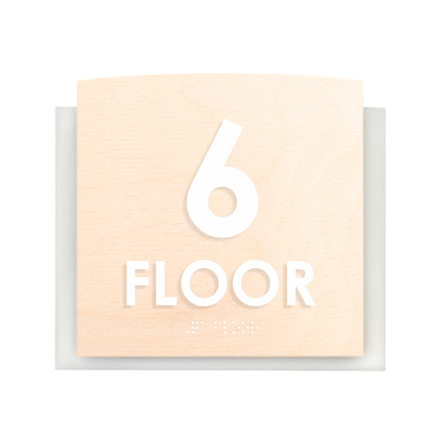 Floor Signs - 6ft Floor Sign "Scandza" Design