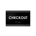 Door Signs Checkout Signs Wood Door - "Buro" Design - Photo #5