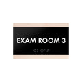 Exam Room - Custom Wood Door Sign "Buro" Design - Photo #1
