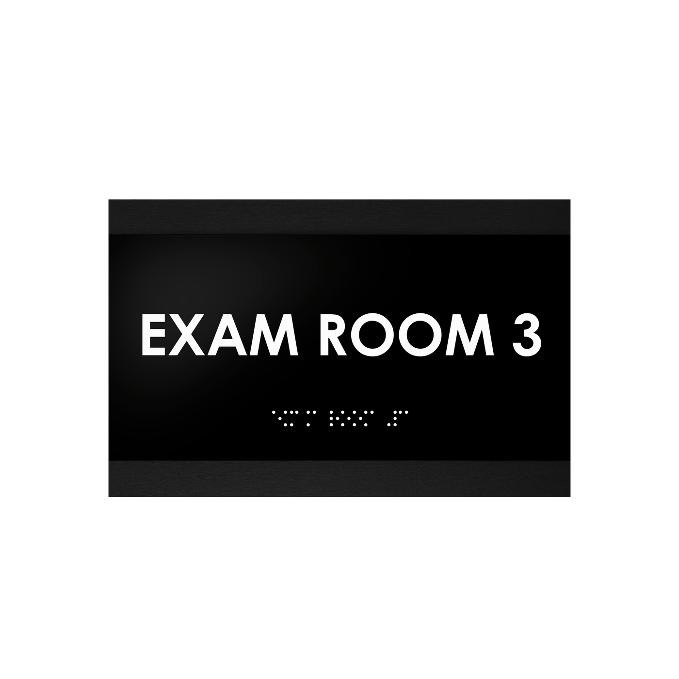 Exam Room - Custom Wood Door Sign "Buro" Design