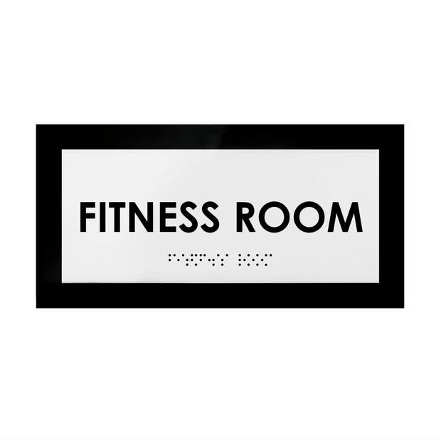 Door Signs Fitness Room Acrylic Door Sign - "Simple" Design