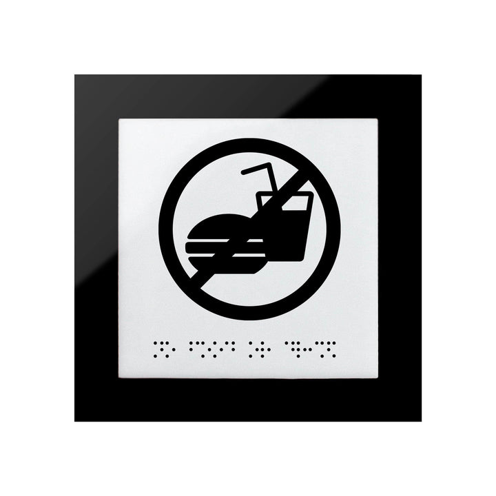 Information signs Acrylic No Food Or Drink Sign - "Simple" Design