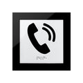 Information signs Phone Signs - Acrylic Sign - "Simple" Design - Photo #2