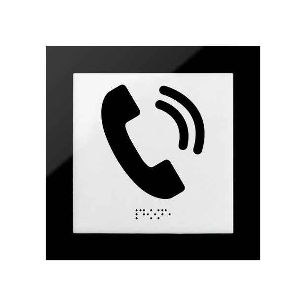 Information signs Phone Signs - Acrylic Sign - "Simple" Design