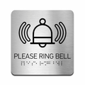 Information signs Please Ring Bell Sign - Steel Sign - Photo #1