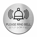 Information signs Please Ring Bell Sign - Steel Sign - Photo #2