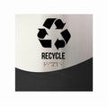Door Signs Recycle Sign: Wood & Stainless Steel Door Sign with Inscription — "Jure" Design - Photo #6