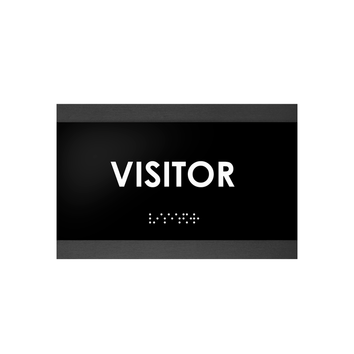 Door Signs Wood Visitor Sign for Employees - "Buro" Design