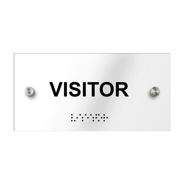 Door Signs Visitor Sign - "Classic" Design
