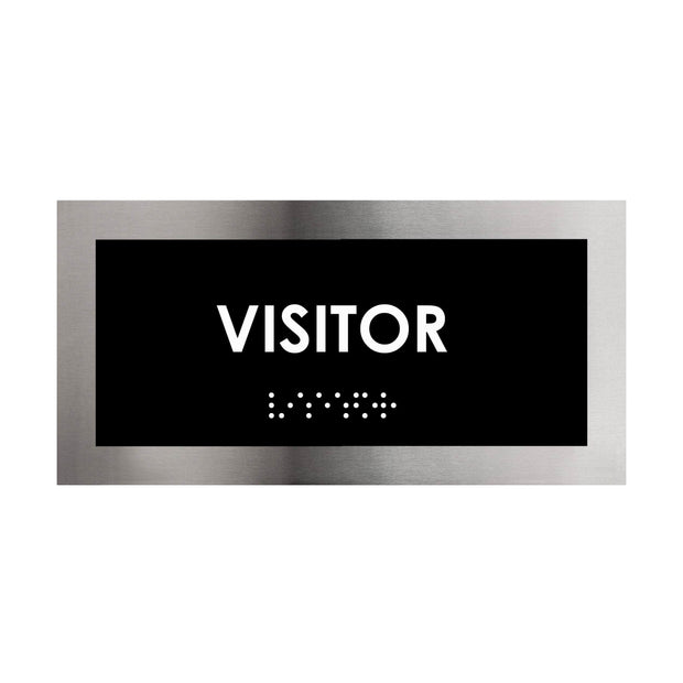 Door Signs Visitor Door Sign - "Modern" Design