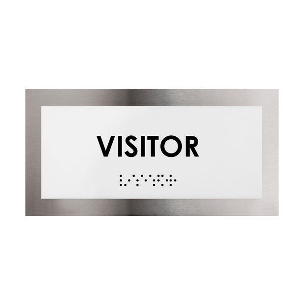 Door Signs Visitor Door Sign - "Modern" Design