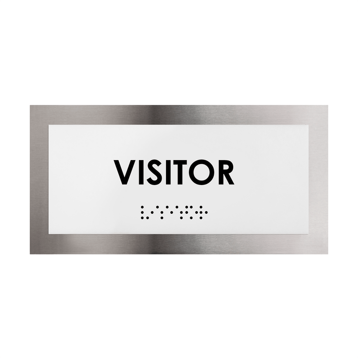 Door Signs Visitor Door Sign - "Modern" Design