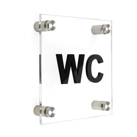 Acrylic WC Sign — 