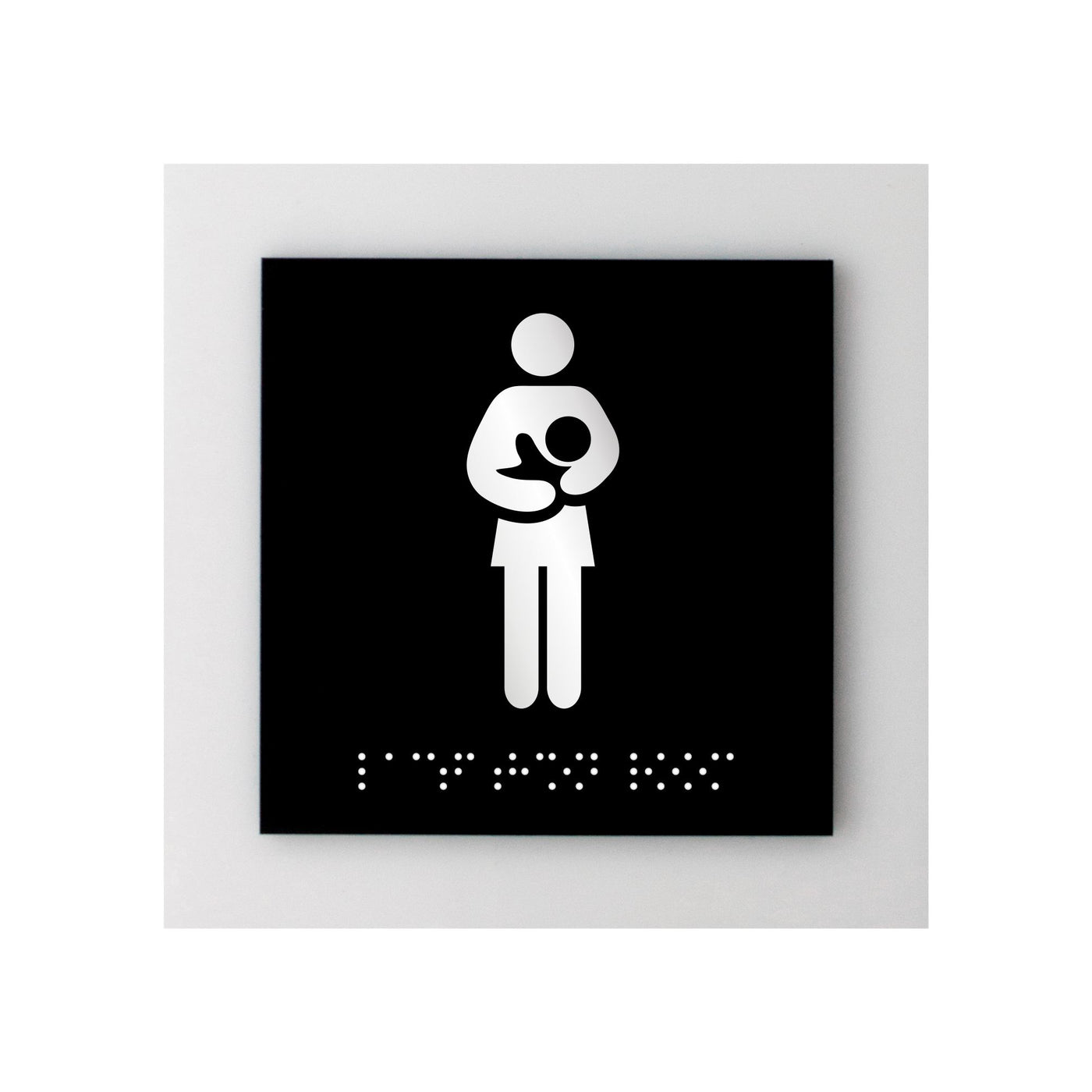 Acrylic Mothers Lactation Room Sign "Simple" Design