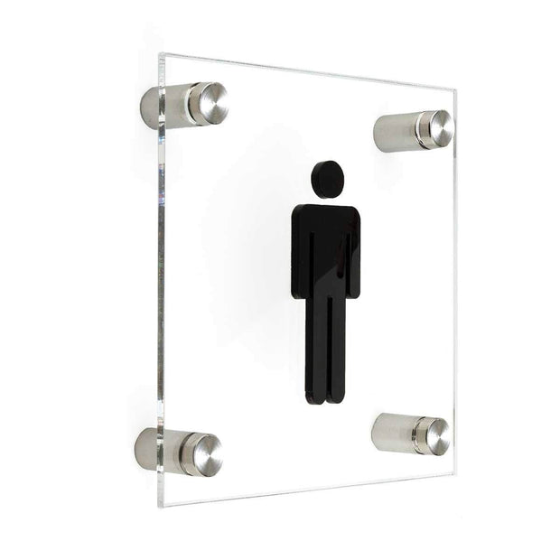 Bathroom Signs Men's Restroom Sign: "Classic" Design