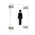 Bathroom Signs Acrylic Women Restroom Sign - "Classic" Design - Photo #1
