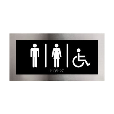 All Gender/Unisex Restroom Sign — 