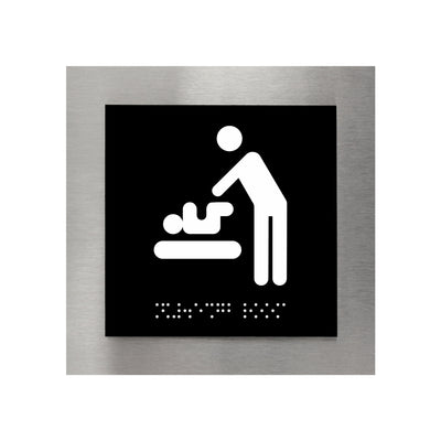 Baby Change & Mothers Room Sign - "Modern" Design