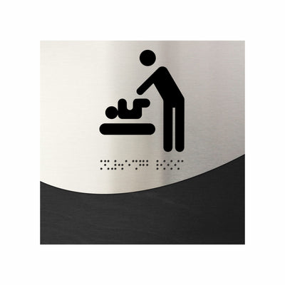 Baby Change Sign for Mother — "Jure" Design