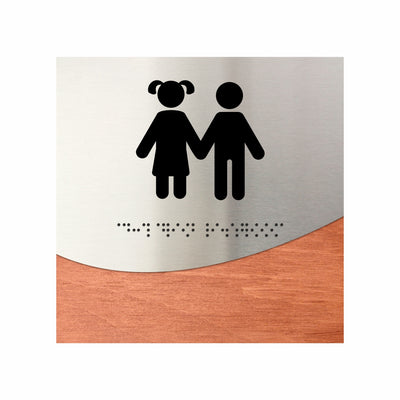 Children Bathroom Sign - 