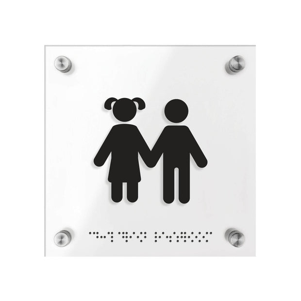 Bathroom Signs Kids Restroom Sign — "Classic" Design