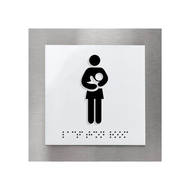 Bathroom Signs Lactation Room & Mothers Room Sign — "Modern" Design