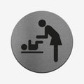 Bathroom Signs Steel Mother and Child Room Sign - Photo #3
