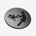 Bathroom Signs Steel Mother and Child Room Sign - Photo #4