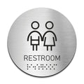 Bathroom Signs Steel ADA Restroom Sign for Children - Photo #2