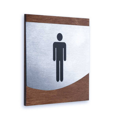 Steel Door Signs for Bathroom Bathroom Signs Indian Rosewood Bsign
