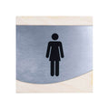 Bathroom Signs Ladies Bathroom Sign: "Venture" Design - Photo #3