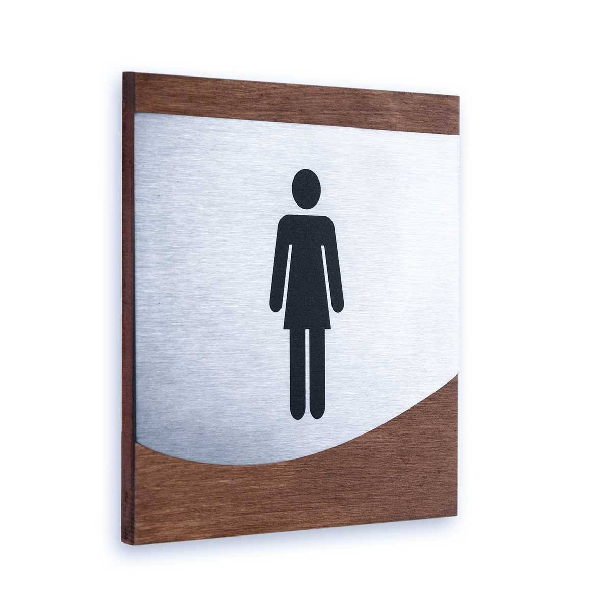 Ladies Door Signs for Bathroom Bathroom Signs Indian Rosewood Bsign