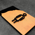 Bathroom Signs Women Restroom Sign - "Sherwood" Design - Photo #3