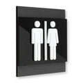 Bathroom Signs Wood All Gender Bathroom Sign - "Buro" Design - Photo #6