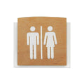 Bathroom Signs All Gender Bathroom Sign: Wood Sign — "Scandza" Design - Photo #6