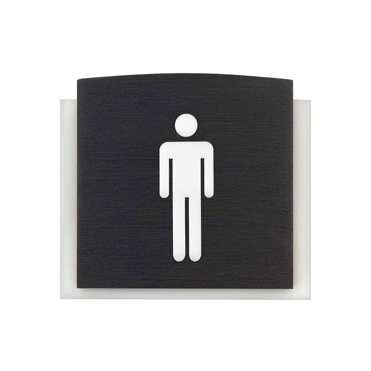 Wood Bathrooms Door Signs for Man Bathroom Signs Indian Rosewood Bsign