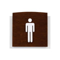 Bathroom Signs Men's Bathroom Sign: Wood Sign — "Scandza" Design - Photo #5