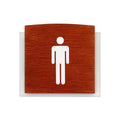 Bathroom Signs Men's Bathroom Sign: Wood Sign — "Scandza" Design - Photo #7