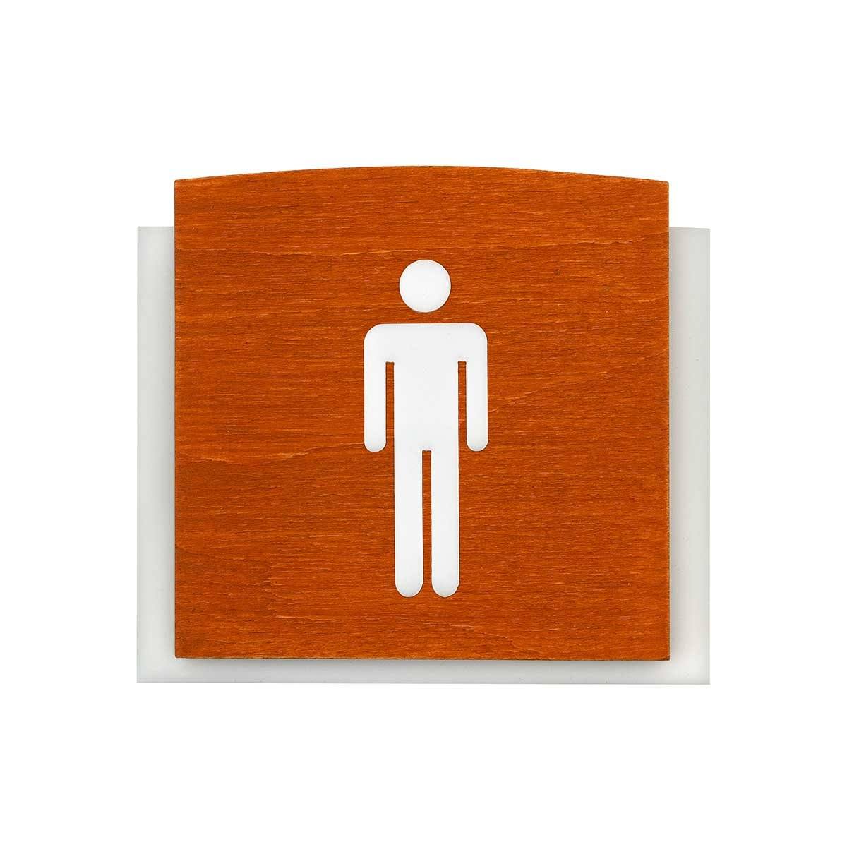 Wood Bathrooms Door Signs for Man Bathroom Signs Walhunt Bsign