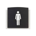 Bathroom Signs Women's Restroom Sign: Wood Sign — "Scandza" Design - Photo #3