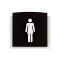 Bathroom Signs Women's Restroom Sign: Wood Sign — "Scandza" Design - Photo #4