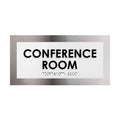 Door Signs Conference Room - Stainless Steel Sign - "Modern" Design - Photo #2