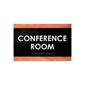 Door Signs Conference Room Sign - Wood Door Plate "Buro" Design - Photo #1