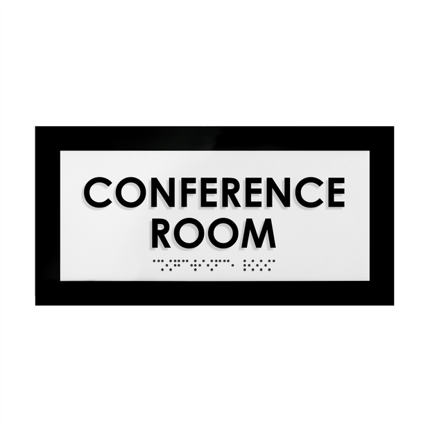 Door Signs Conference Room Sign — Acrylic Door Sign — "Simple" Design
