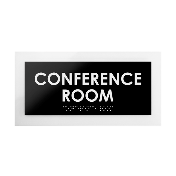 Door Signs Conference Room Sign — Acrylic Door Sign — "Simple" Design