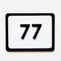 Door Numbers Acrylic Room Numbers Sign - Photo #1