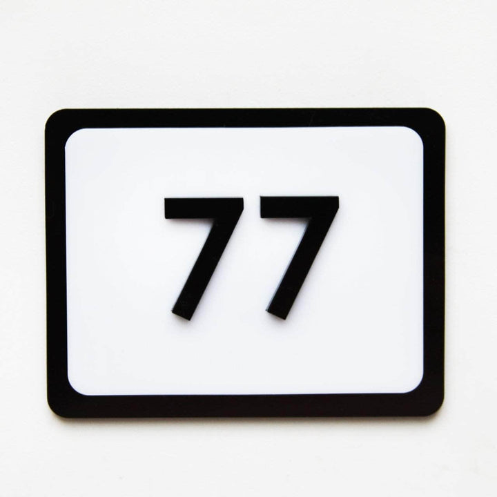 Door Numbers Acrylic Room Numbers Sign