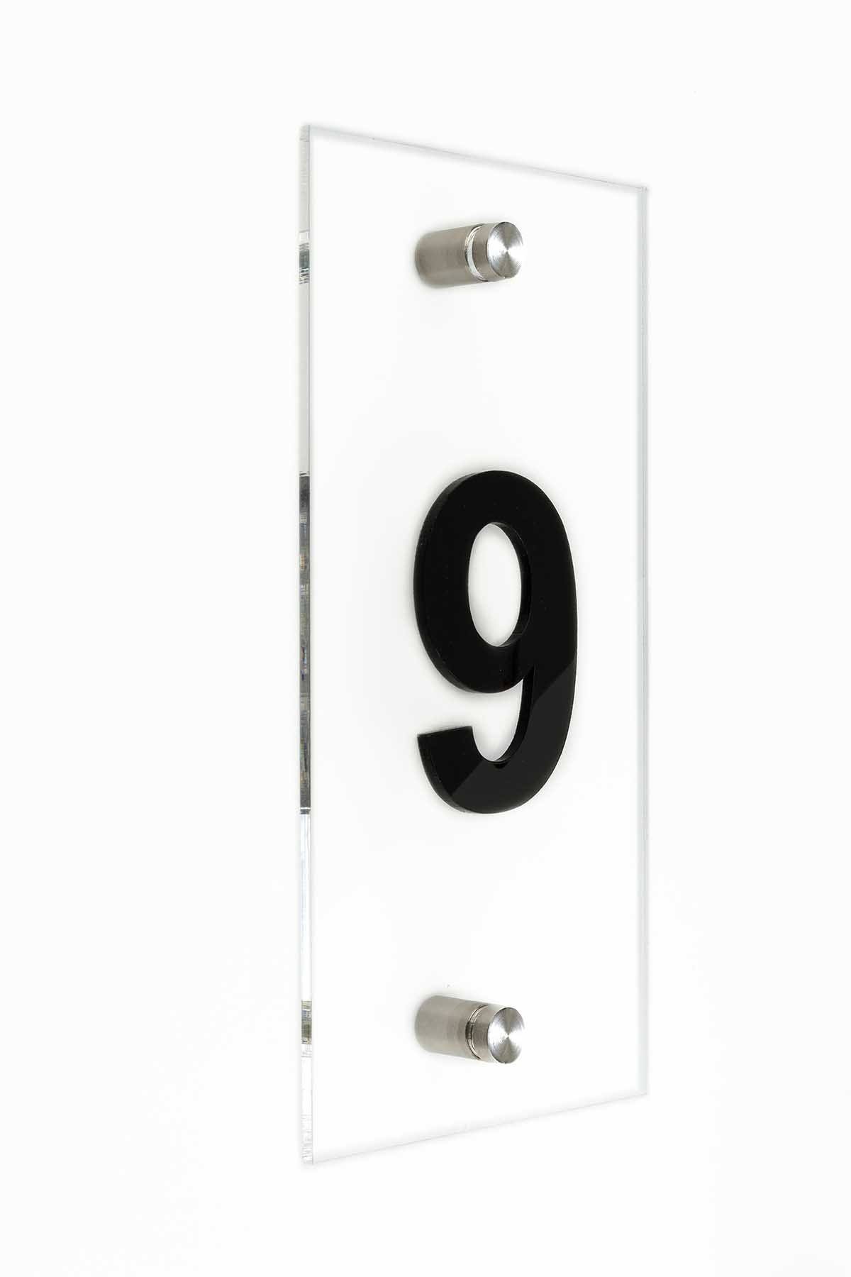 Hotel Acrylic Door Numbers Door Numbers VerticalBsign