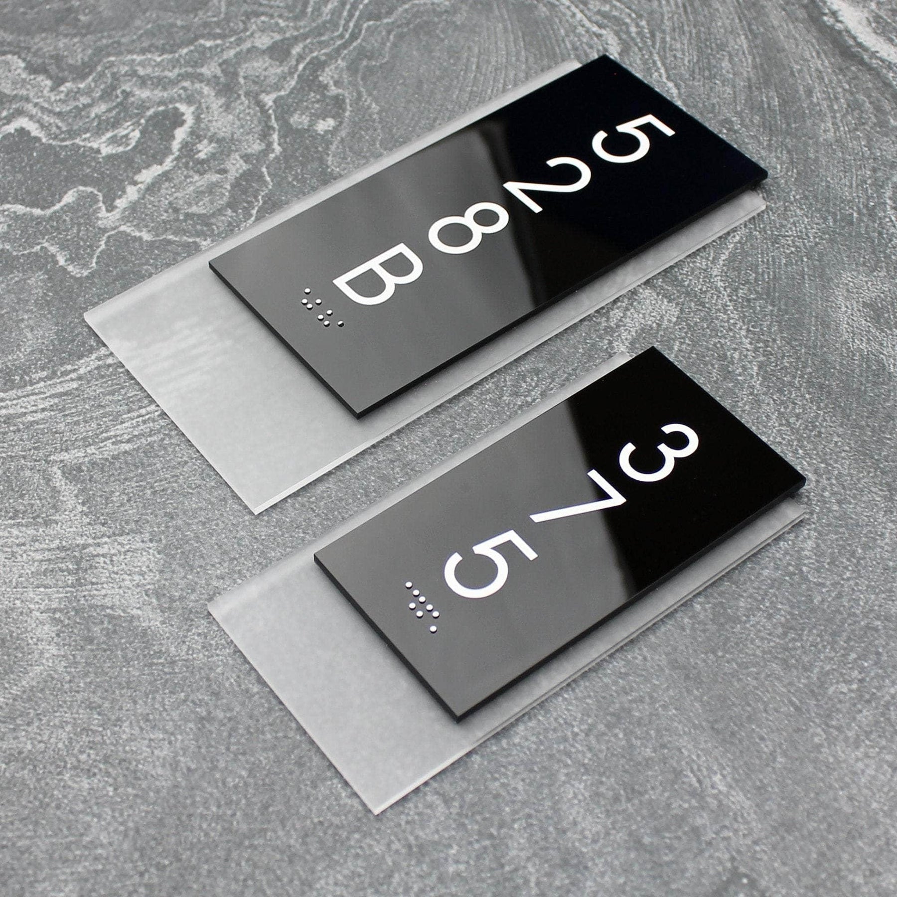 Unit Number Sign Design Unit Number Sign: Acrylic Sign | BSign Store