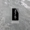 Door Numbers Unit Number Sign: Acrylic Sign - Photo #9